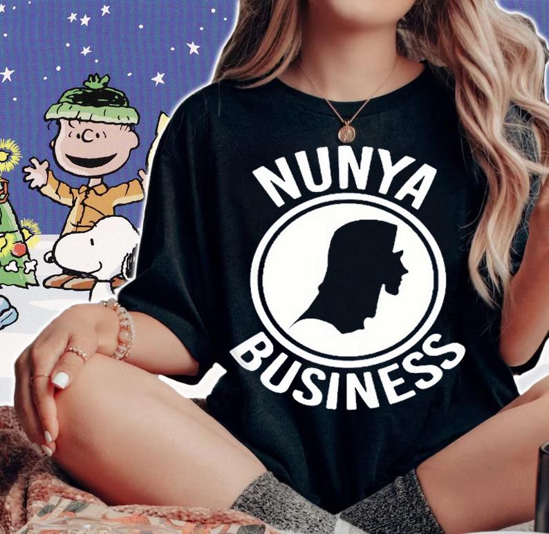 Nunya Business Nun T-Shirt woman shirt