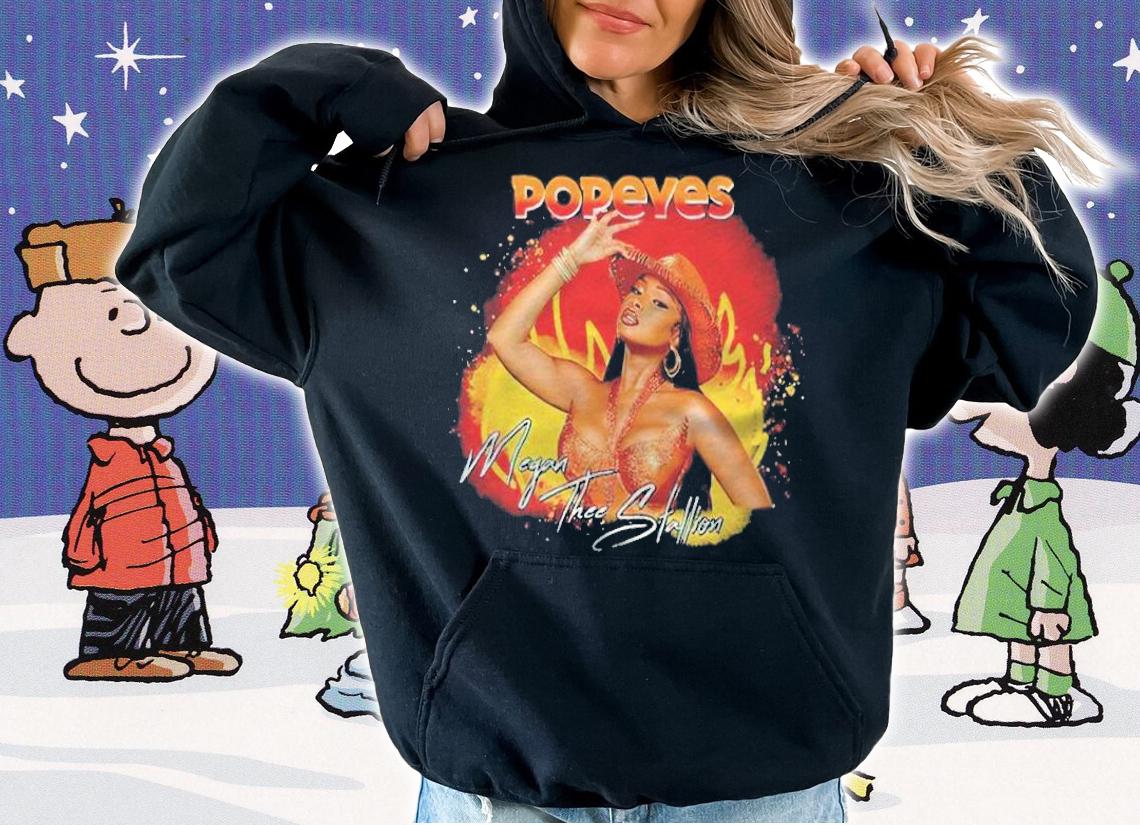 Popeyes Megan Thee Stallion T-shirt hoodie