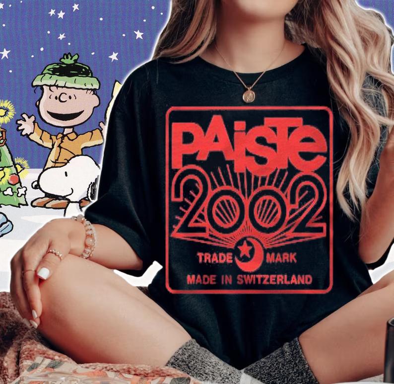 Retro Cools Funny Paiste Logo Shirt woman shirt