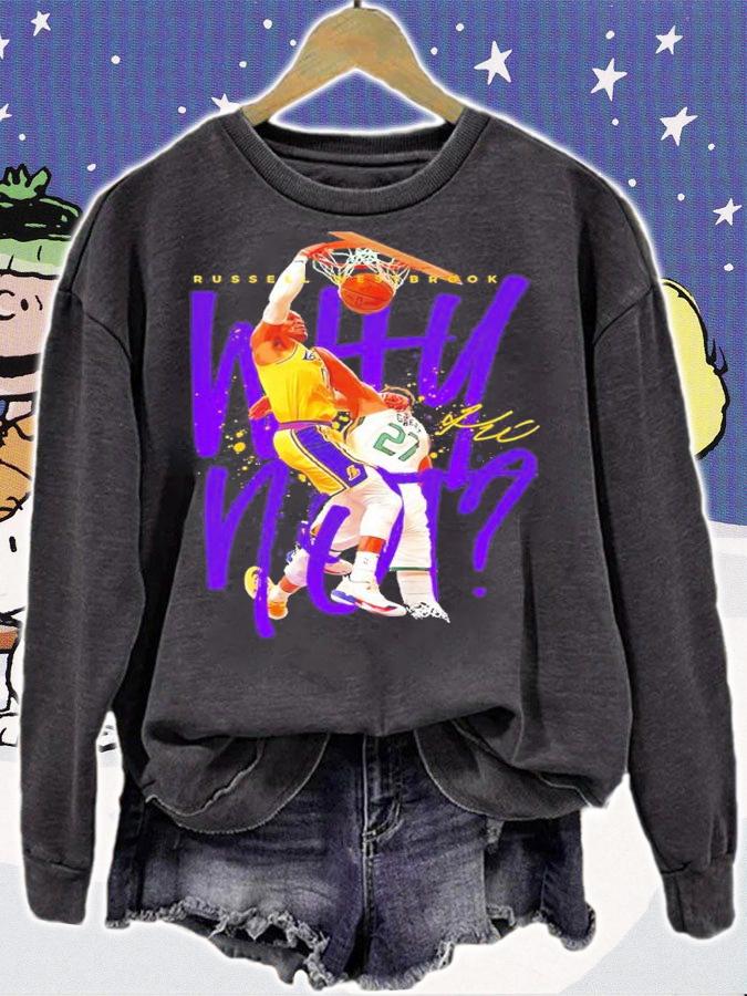 Russell Westbrook Los Angeles Lakers Basketball Signatures Shirt sweatshirt
