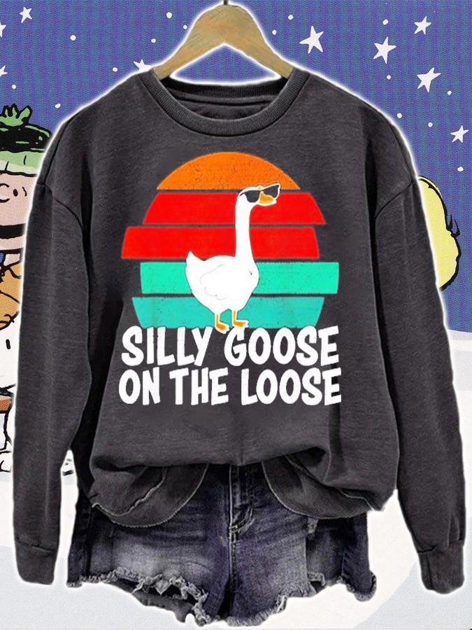 Silly Goose On The Loose Vintage T-Shirt sweatshirt
