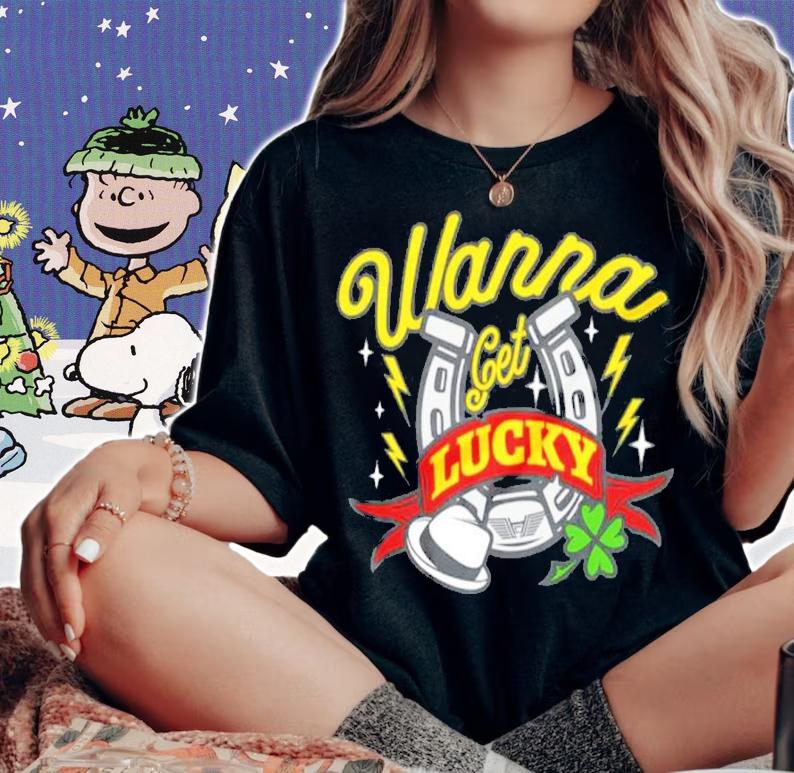St. Patrick's Day Happy Corbin And Madcap Moss Wanna Get Lucky Shirt woman shirt