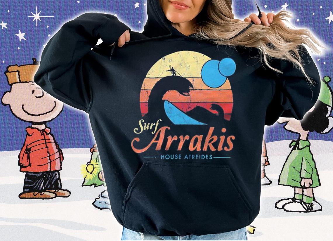 Surf Arrakis house atreides T-shirt hoodie