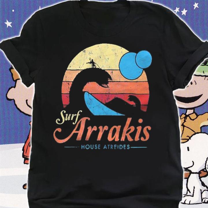 Surf Arrakis house atreides T-shirt shirt