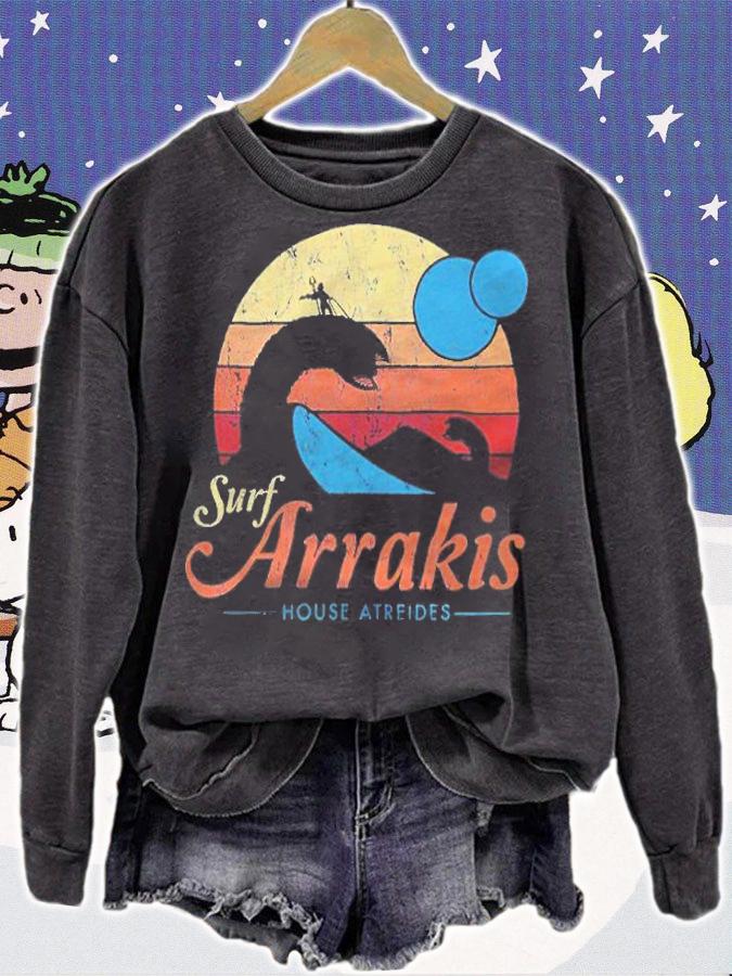 Surf Arrakis house atreides T-shirt sweatshirt