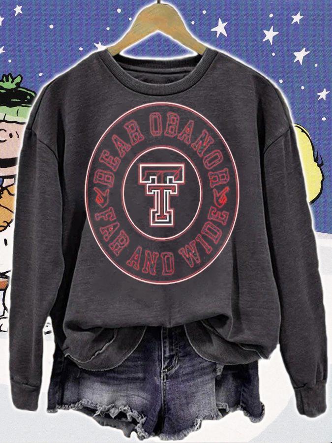Texas Tech Basketball Kevin Obanor Bear Obanor Far And Wide T-Shirt sweatshirt