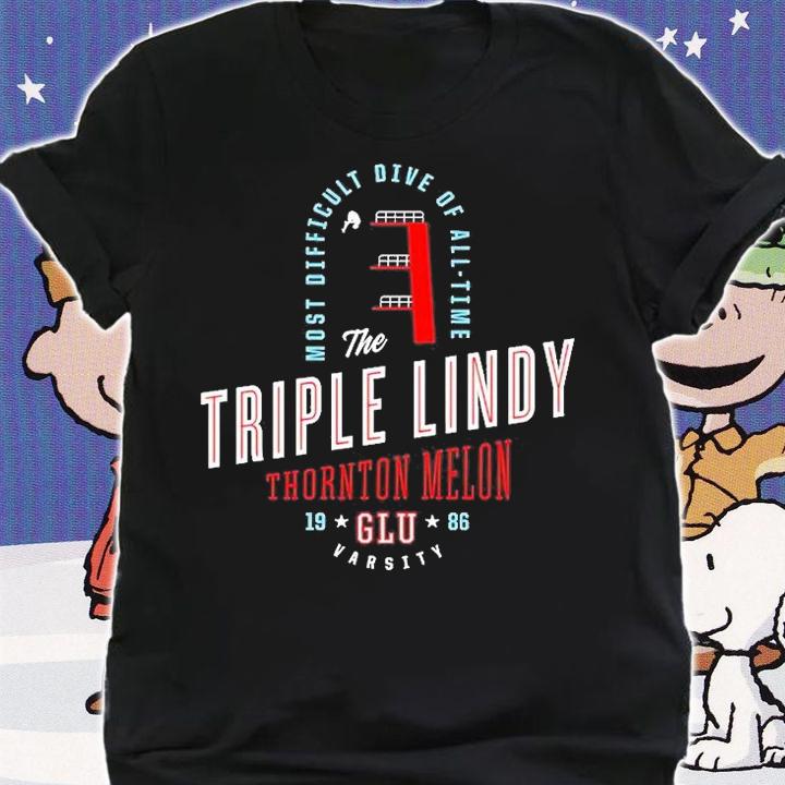 The Triple Lindy Thornton Melon T-Shirt shirt