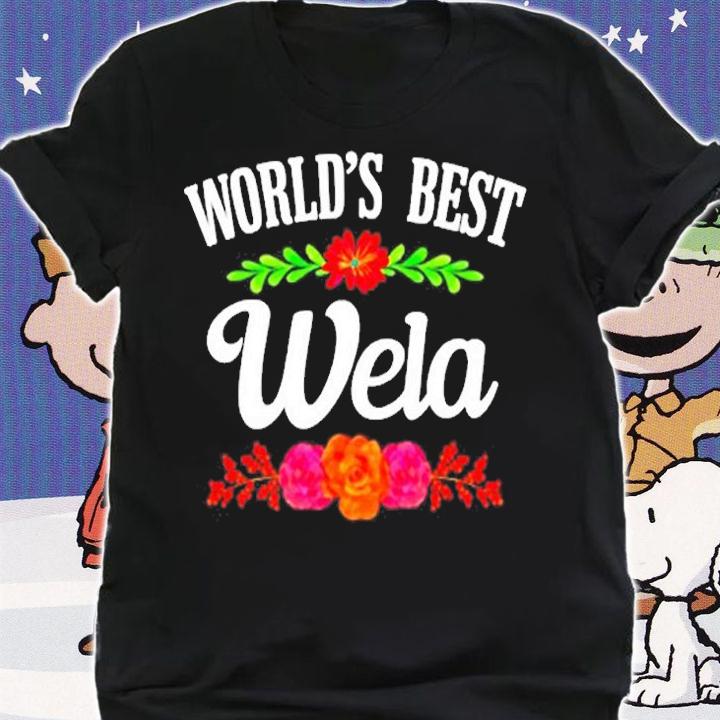 Worlds Best Wela Cute Grandma T-Shirt