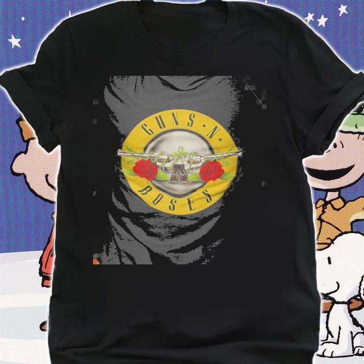 Guns N Roses Classic Bullet Logo shirt shirt