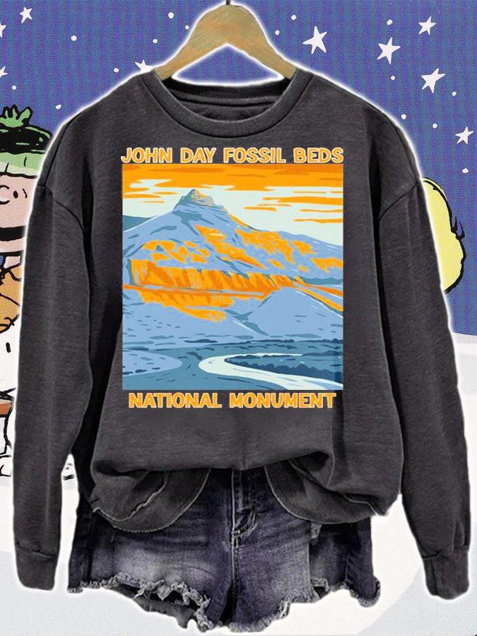 John Day Fossil Beds National Monument arrowhead T-Shirt sweatshirt