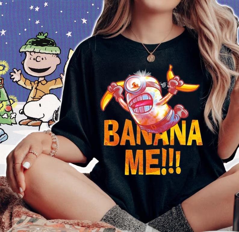 Minion See Me Parody Fury Road Cotton T-Shirt woman shirt
