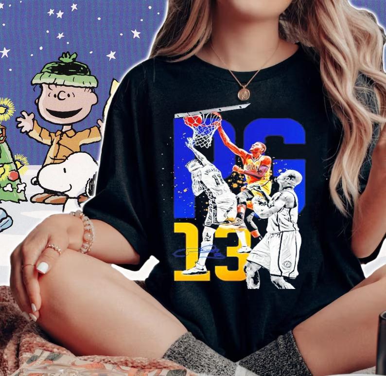 Paul George basketball signature t-shirt woman shirt