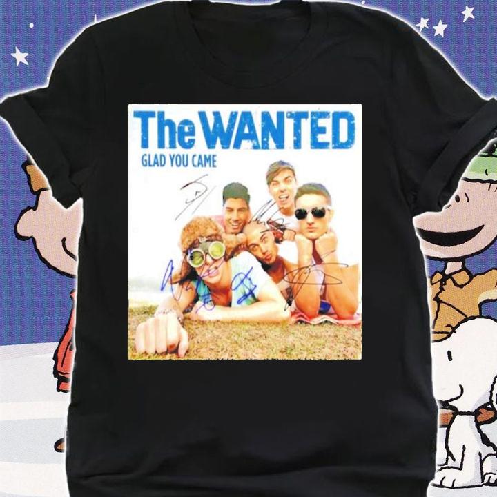 RIP Tom Parker The Wanted Signatures Shirt shirt