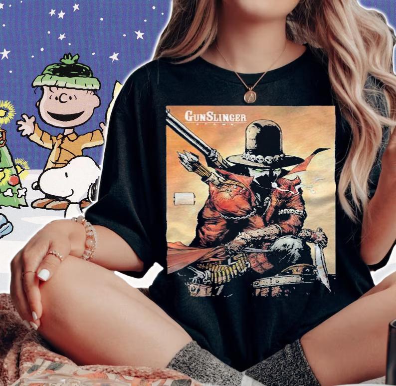 Spawn GunSlinger 1 variant art T-shirt woman shirt