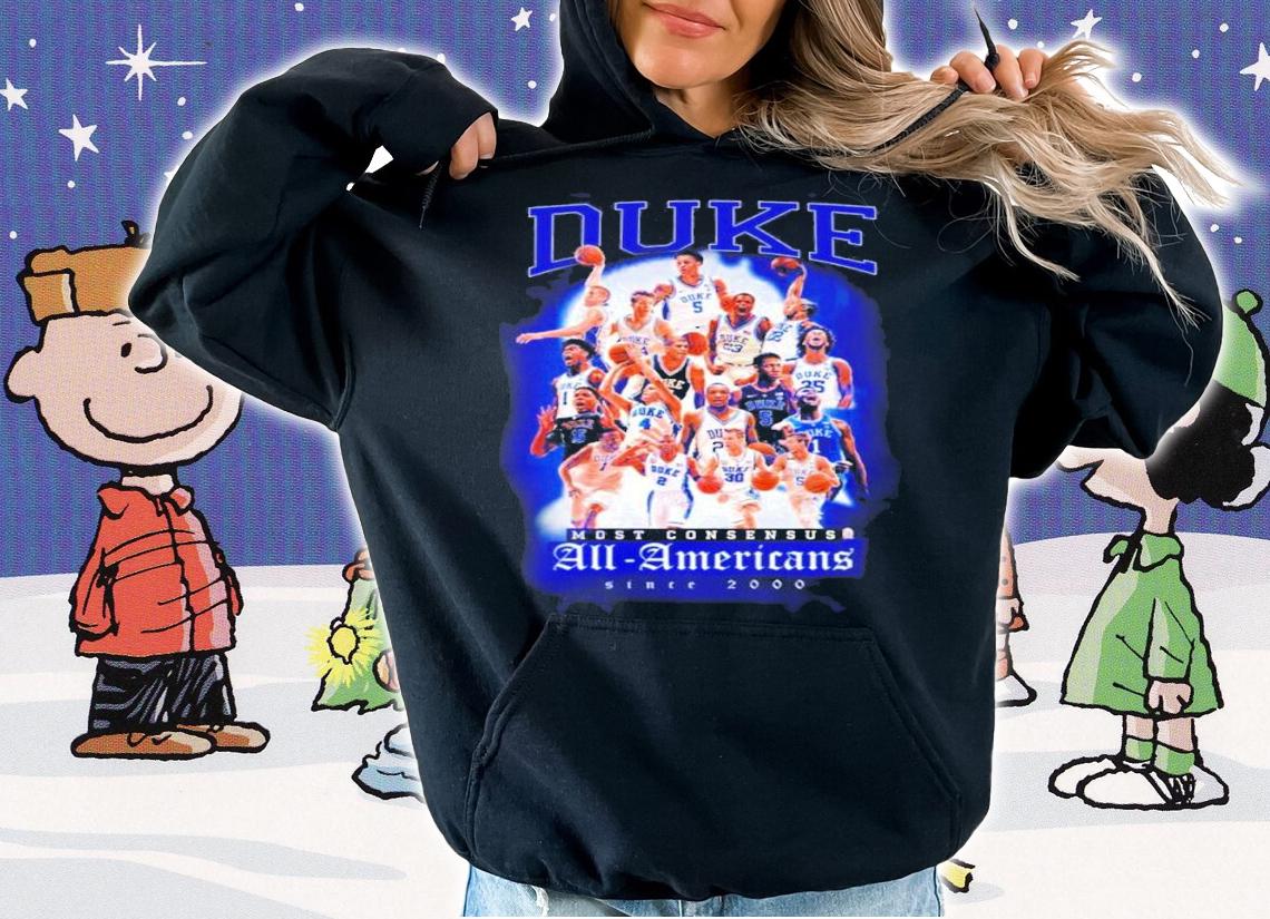The Duke Blue Devils Most Consensus All-Americans Since 2000 Shirt hoodie