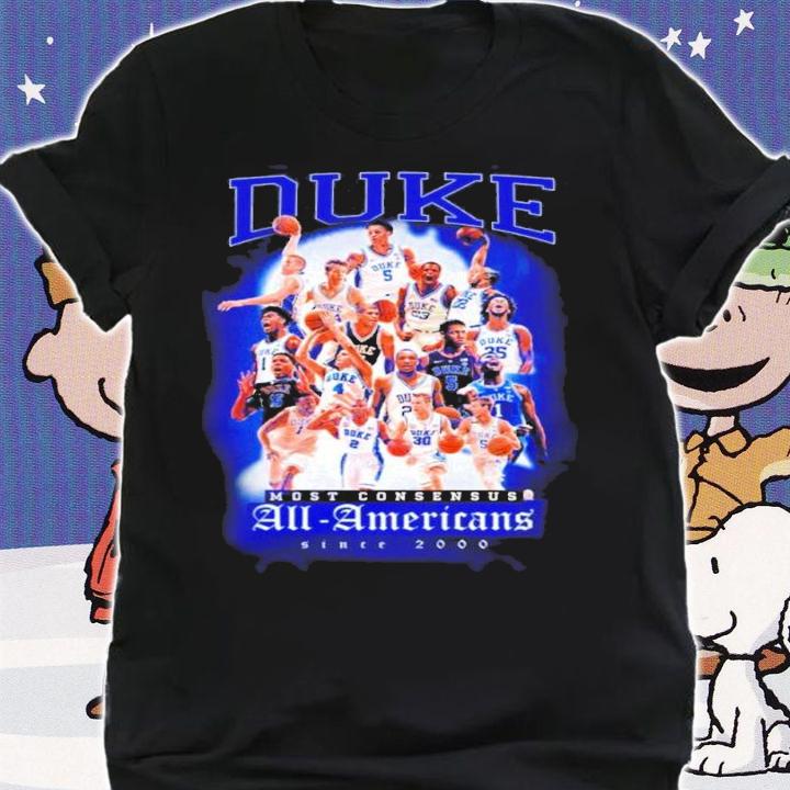 The Duke Blue Devils Most Consensus All-Americans Since 2000 Shirt shirt