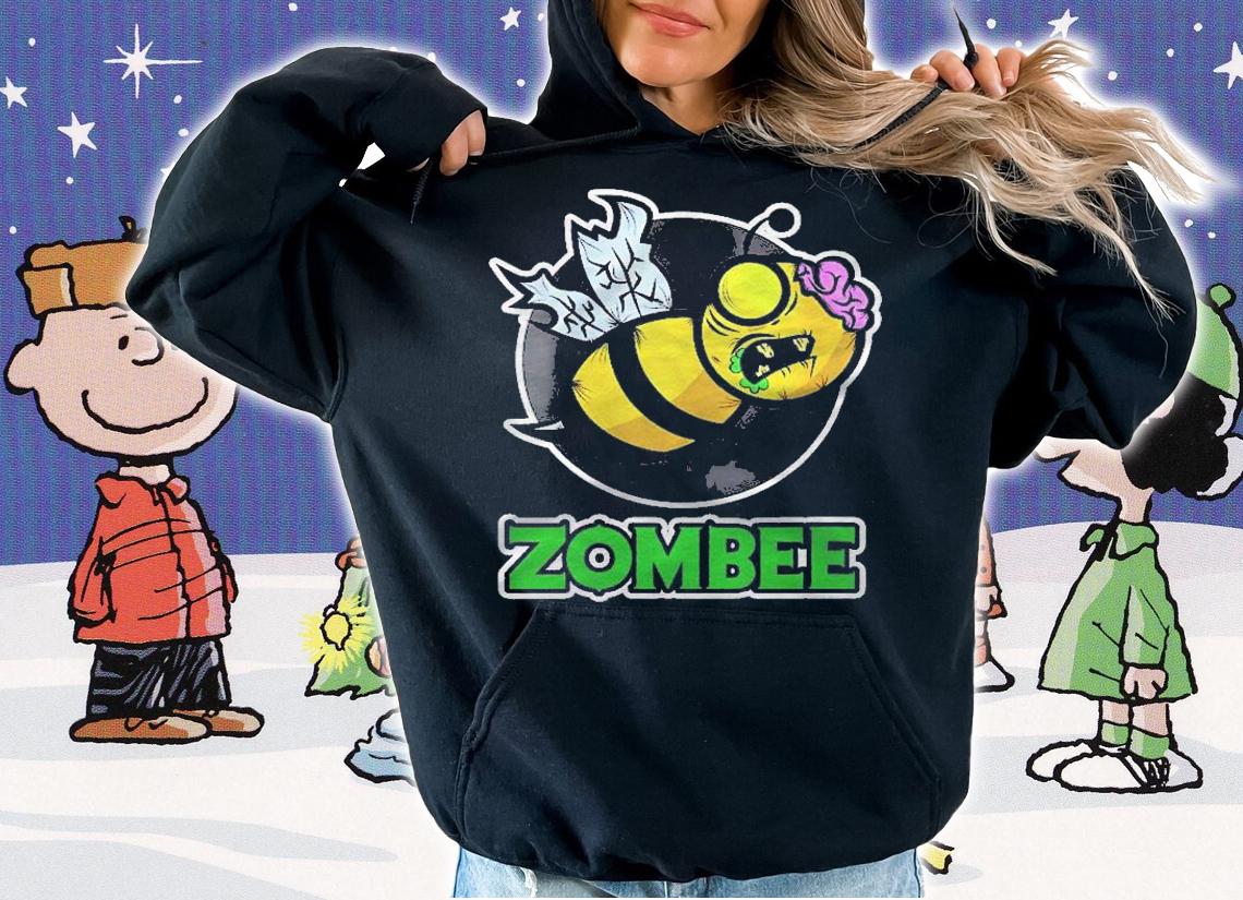 Womens Zombee For Zombie Fans & Beekeeper Bee Halloween Shirt hoodie