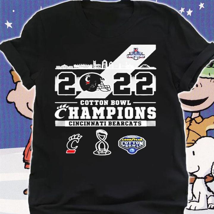 Cincinnati Bearcats 2022 Cotton Bowl Champions Matchup Ohio City T-Shirt shirt