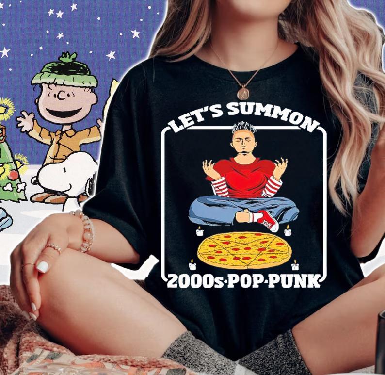Let's Summon 2000's Pop Punk Shirt woman shirt