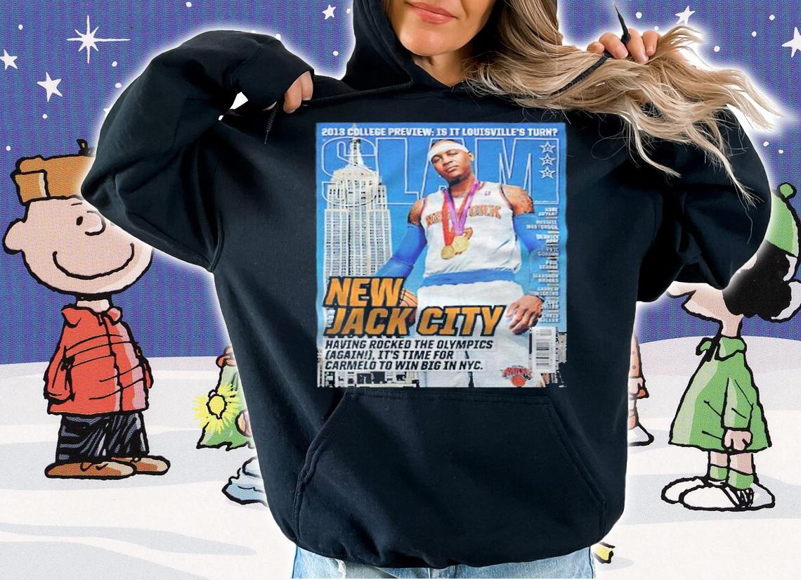 Carmelo Anthony Slam New Jack City T-shirt hoodie