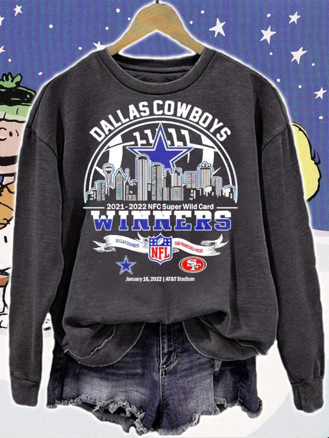 Dallas Cowboys 20210-2022 NFC Super Wild Card Winner Matchups NFL Dallas Cowboys Vs San Francisco 49ers Shirt