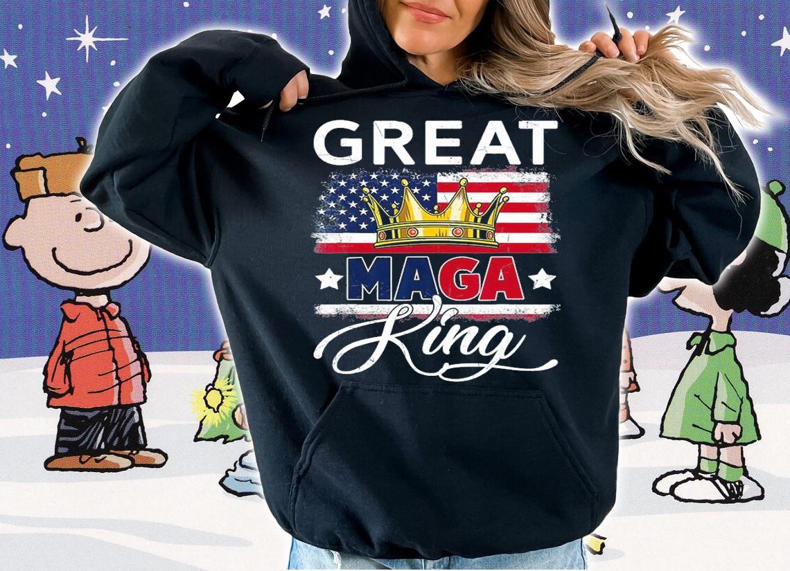 Great Maga King Ultra Maga King Pro Trump American T-Shirt hoodie