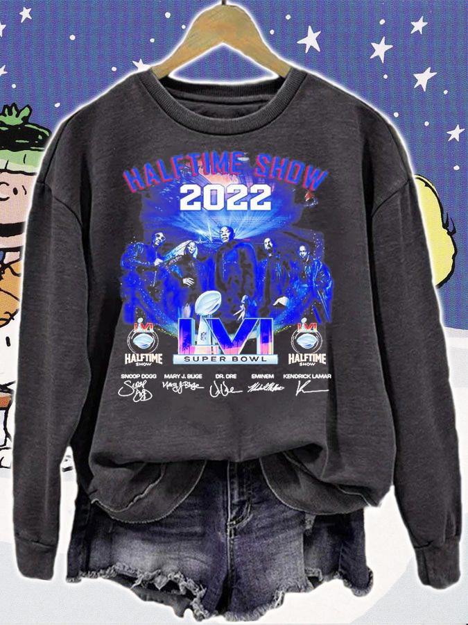 Halftime Show 2022 Halftime Show 2022 Super Bowl Football Team T-Shirt sweatshirt
