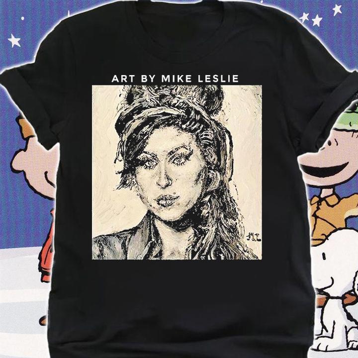 Jazz Singer Art By Mike Leslie T-Shirt