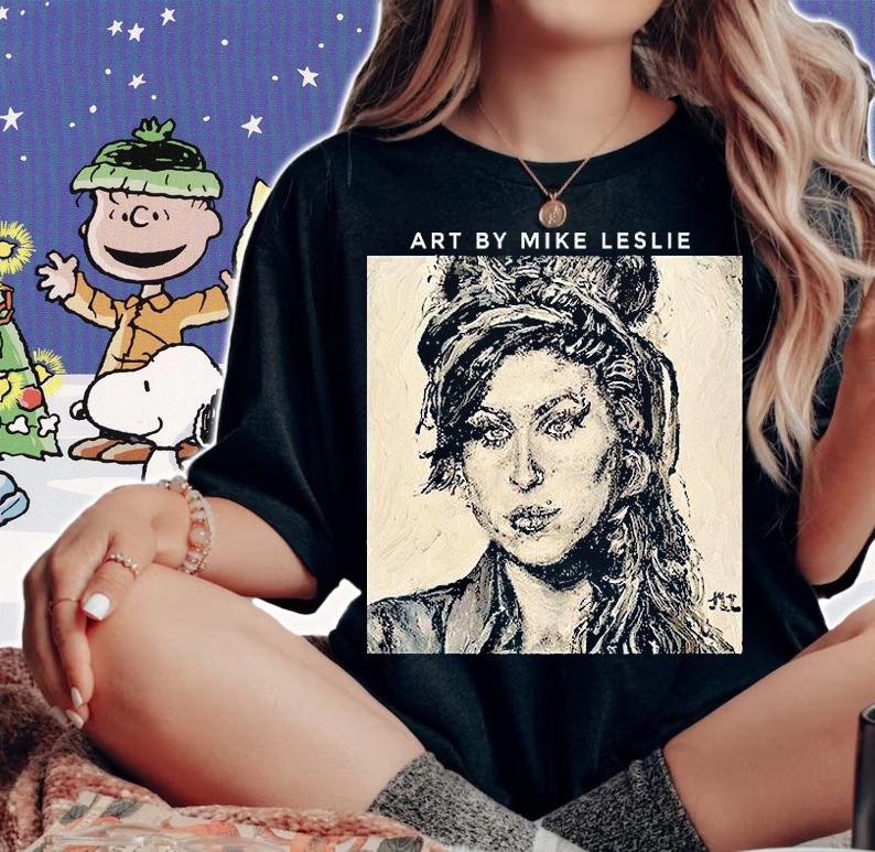 Jazz Singer Art By Mike Leslie T-Shirt