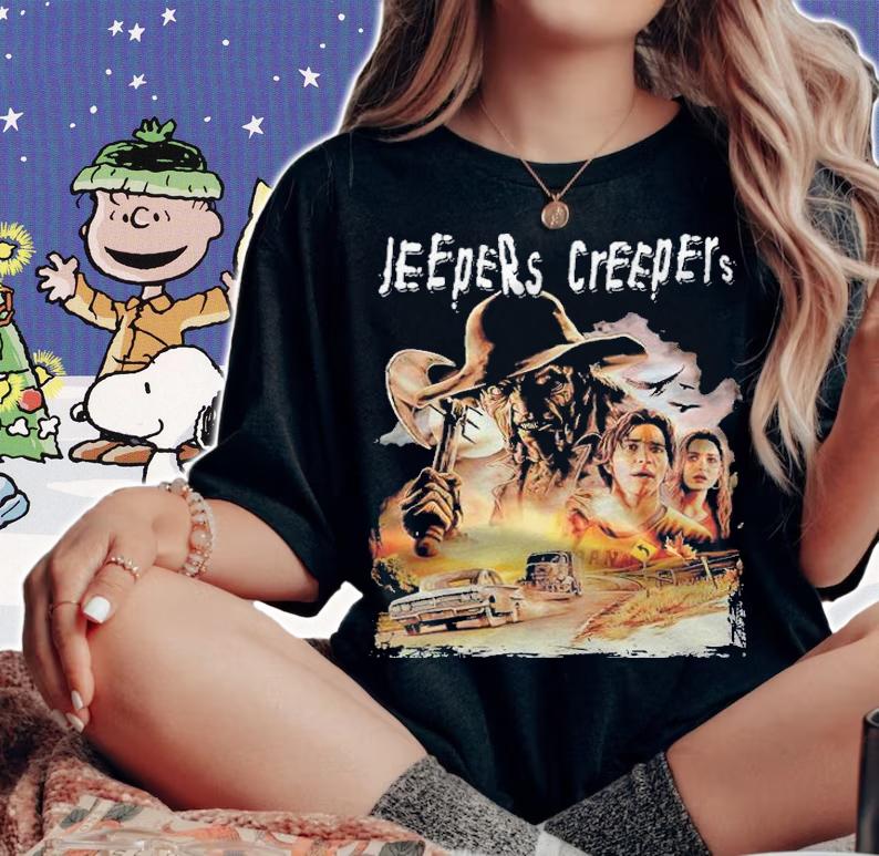 Jeepers Creepers poster T-shirt woman shirt