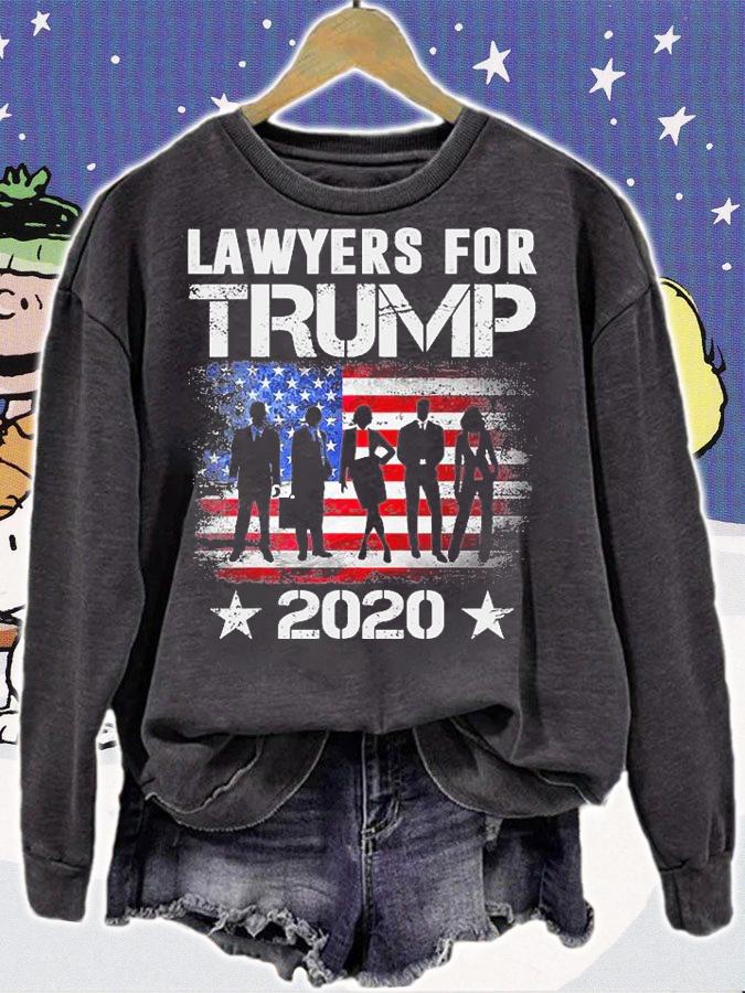 Lawyers For Trump 2020 USA Flag Lawyers Lover Gifts T-Shirt