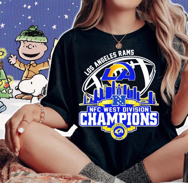 Los Angeles Rams NFC West Division Champions 2021 Shirt