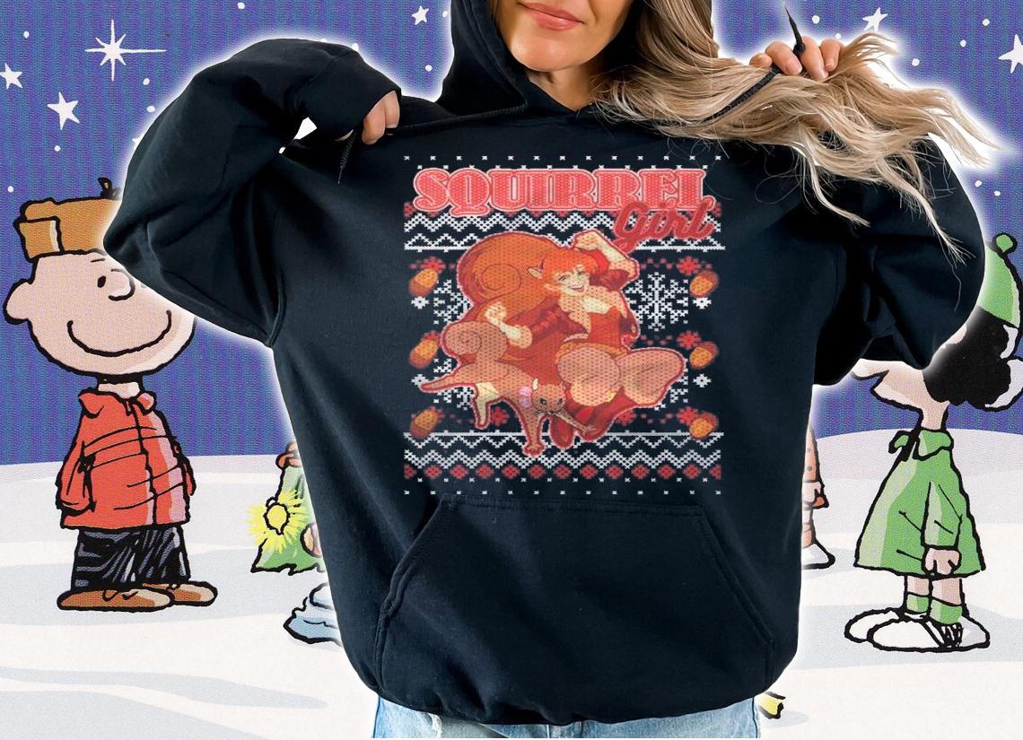 Marvel Squirrel Girl Vintage Ugly Christmas Sweater Shirt