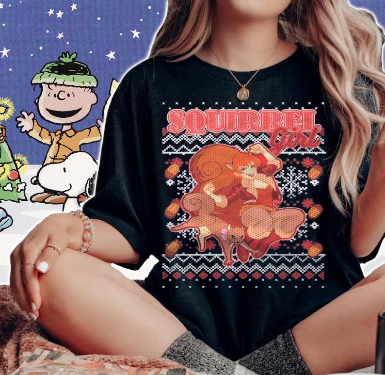 Marvel Squirrel Girl Vintage Ugly Christmas Sweater Shirt