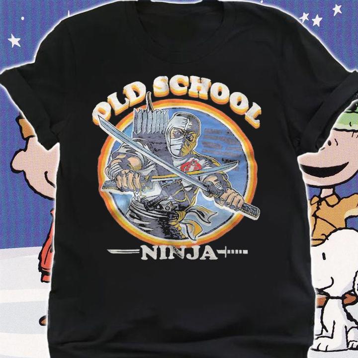Old School Ninja GI Joe shirt