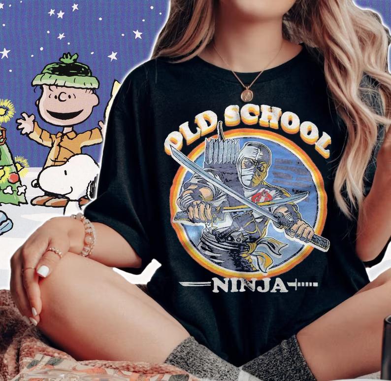 Old School Ninja GI Joe shirt