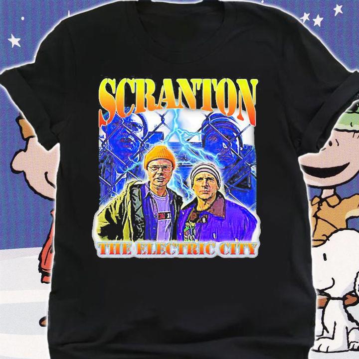 Scranton The Electric City funny T-shirt