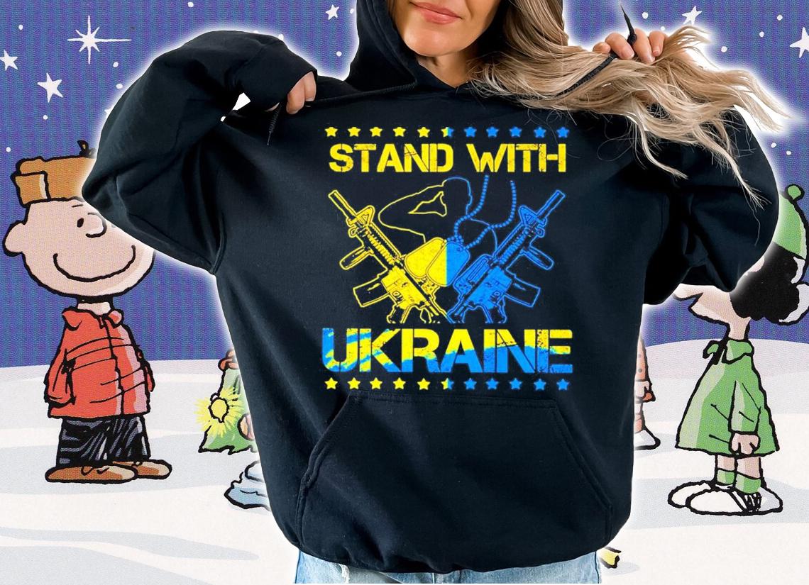 Stand With Ukraine Shirt hoodie