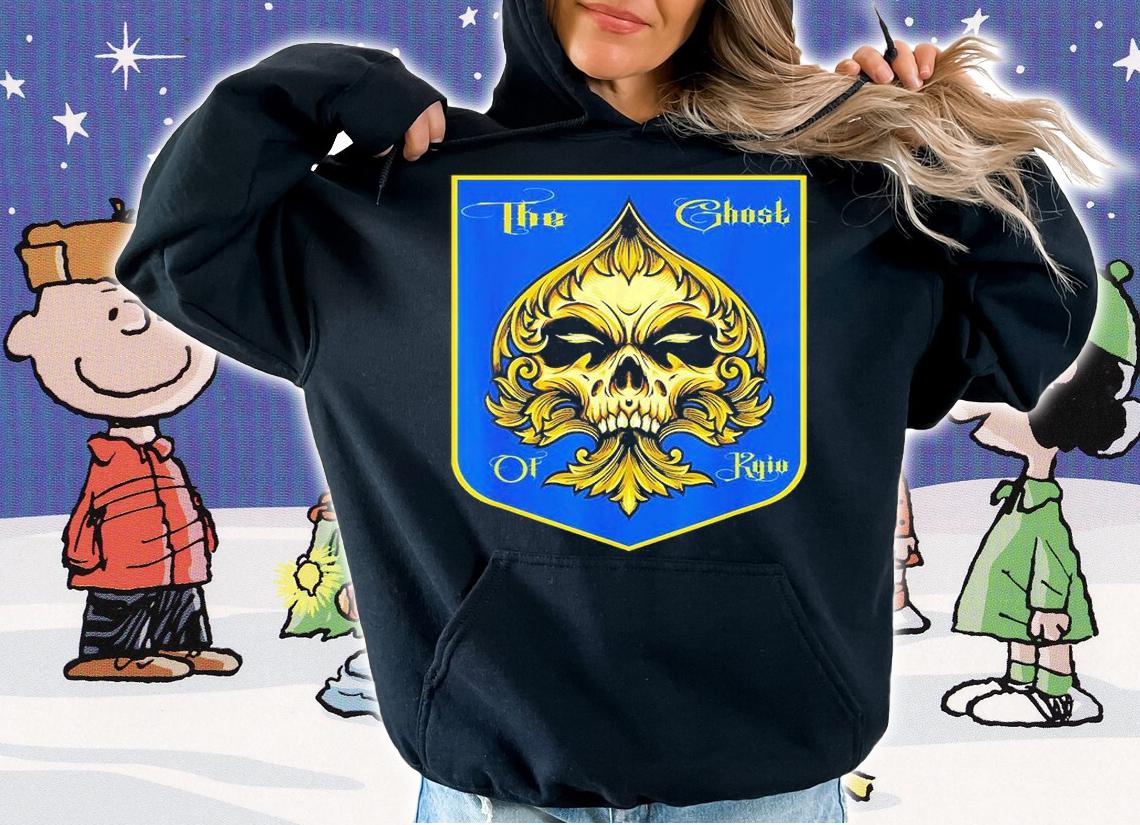 The Ghost Of Kyiv Believe Ghost Of Kyiv Peace Ukraine T-Shirt hoodie