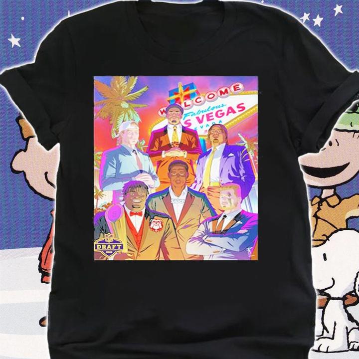 The Stars Are Ready To Shine Las Vegas NFL Draft T-Shirt