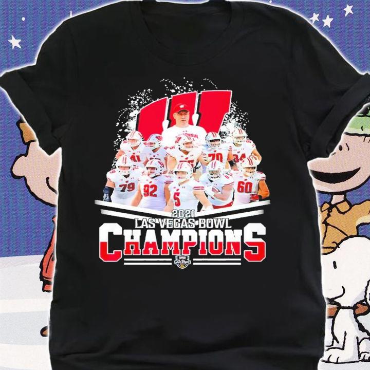 Wisconsin Badgers 2021 Las Vegas Bowl Champions Shirt shirt