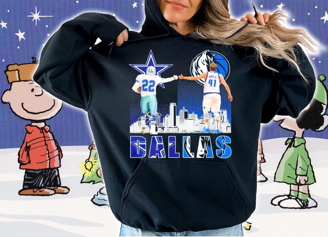 Dallas E Smith vs Dirk Nowitzki signatures shirt hoodie