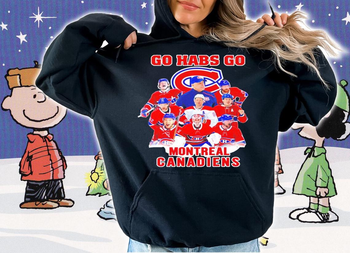 Go Habs go Montreal Canadiens hockey shirt hoodie
