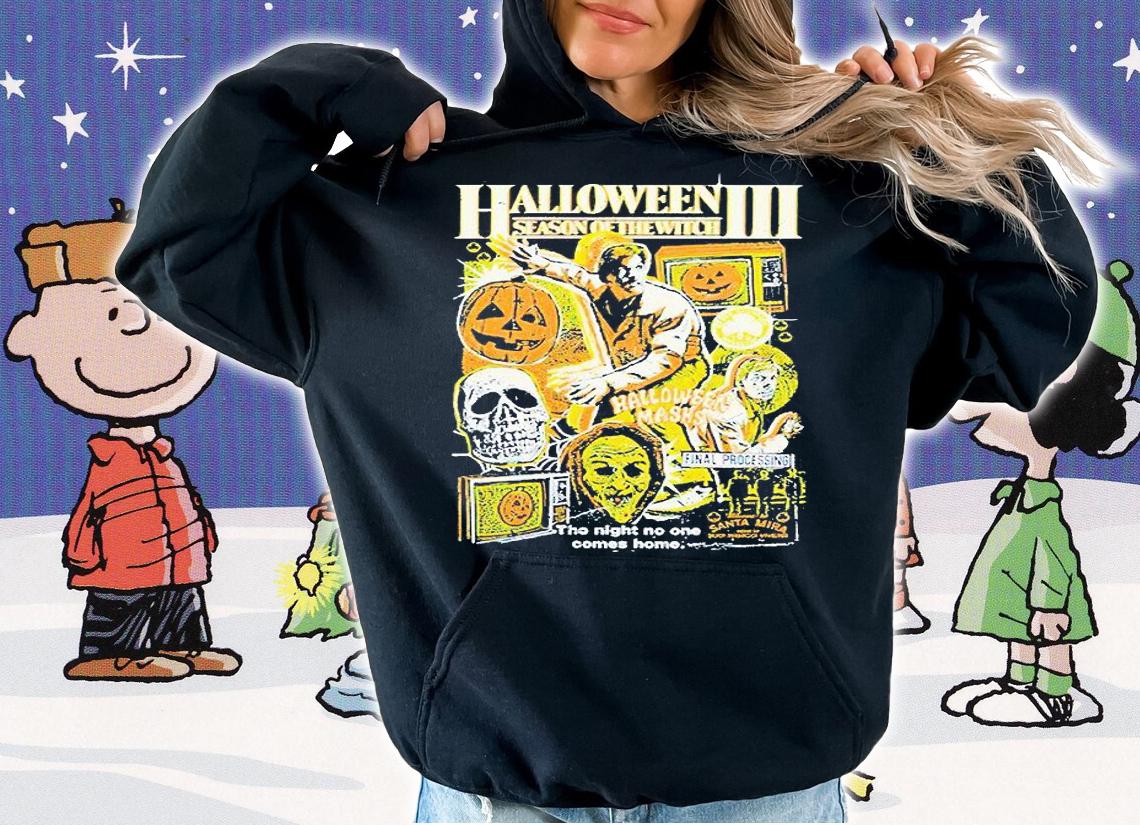 Halloween III season of the Witch Halloween Masks T-shirt hoodie