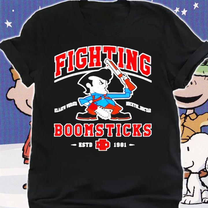Fighting Klaatu Verata Necktie Nectar Boomsticks shirt shirt