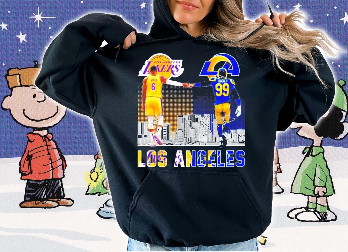 Los Angeles James and Donald signature shirt