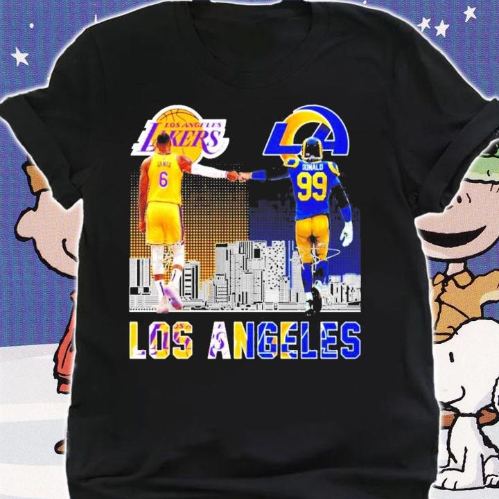 Los Angeles James and Donald signature shirt
