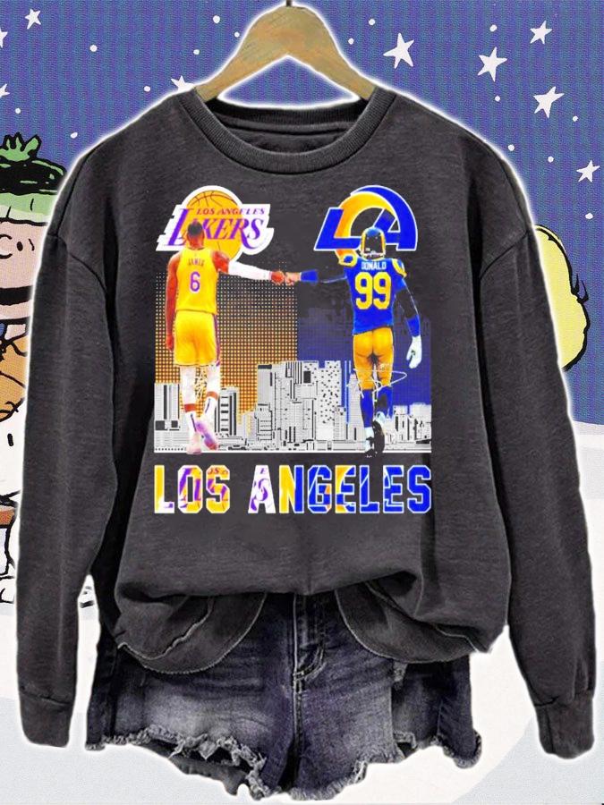 Los Angeles James and Donald signature shirt