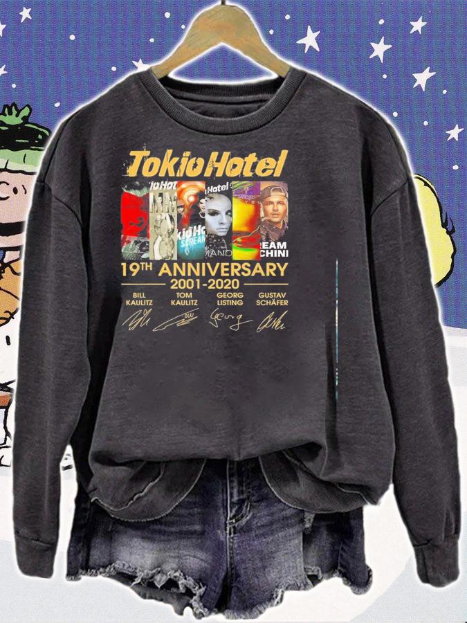 Tokio Hotel 19Th Anniversary 2001 2020 Signatures Shirt.Jpg sweatshirt