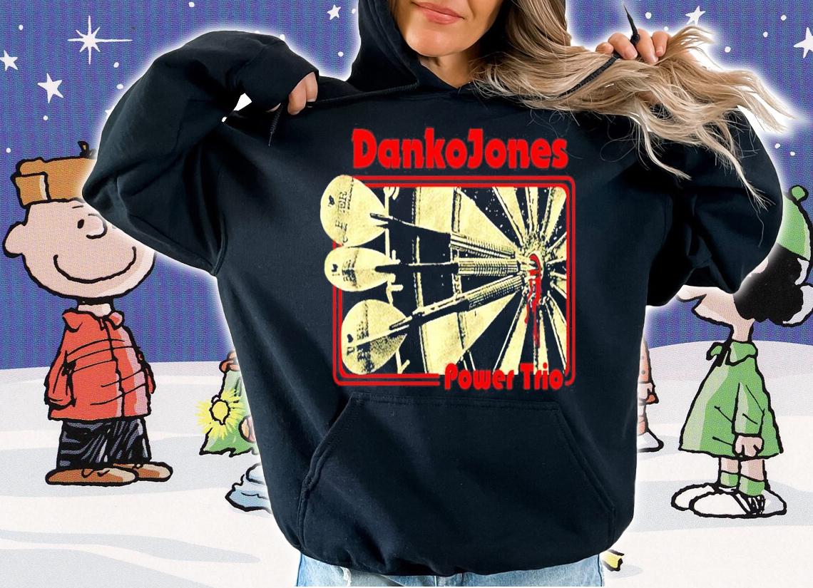 Danko Jones Power trio shirt hoodie